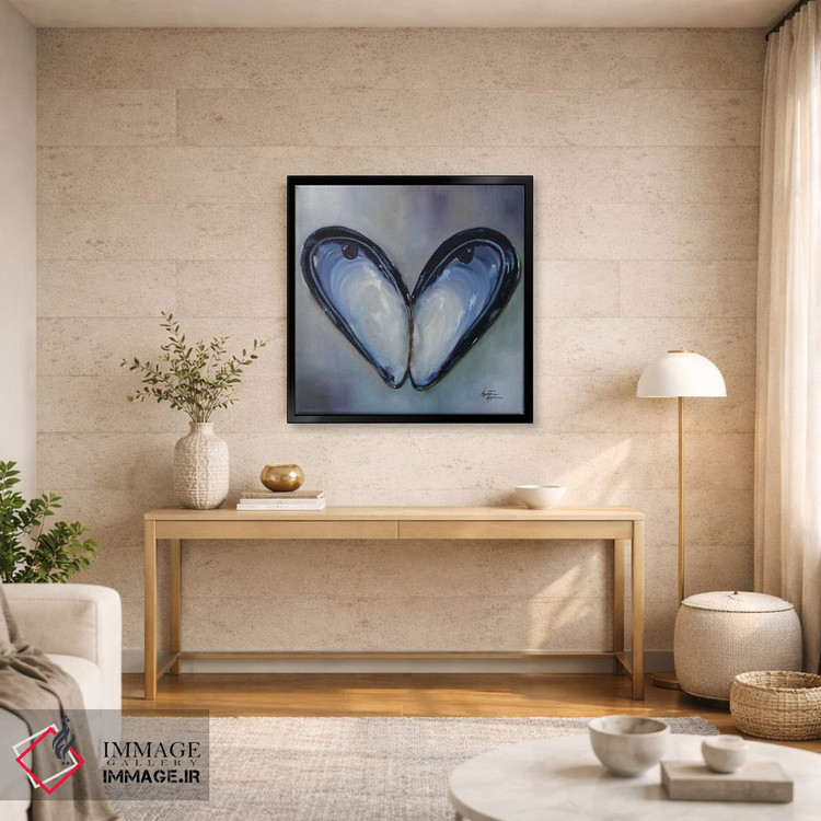 تابلو دکوراتیو صدف سیاه اثر کریستین کاینر - D5B