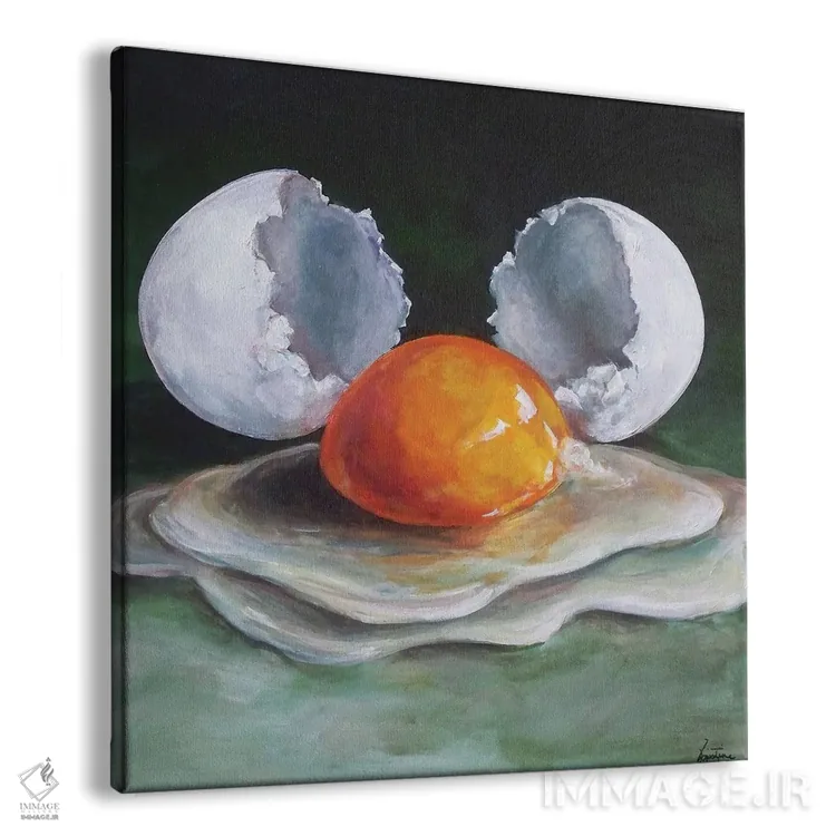 تابلو دکوراتیو سرانجام آزاد اثر کریستین کاینر - نمای پرسپکتیو محصول