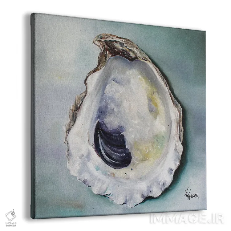 تابلو دکوراتیو صدف ویرجینیا اثر کریستین کاینر - نمای پرسپکتیو محصول