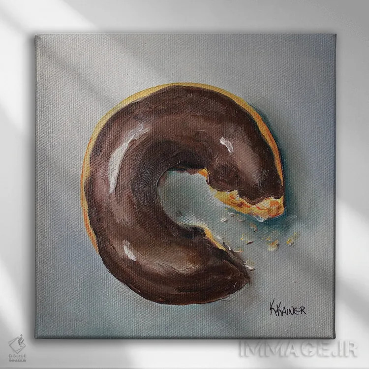 تابلو دکوراتیو فقط یک گاز اثر کریستین کاینر - نمای روبهرو روی دیوار