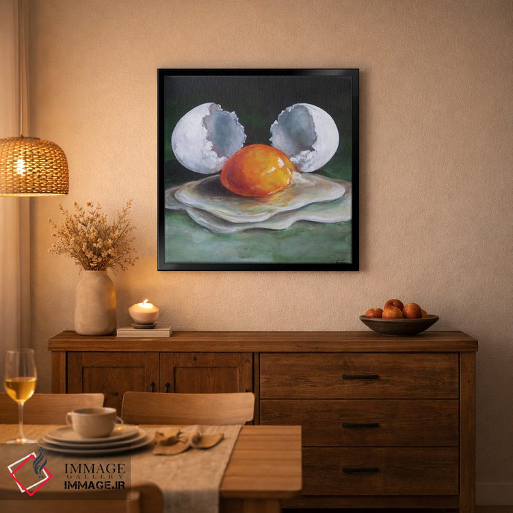 تابلو دکوراتیو سرانجام آزاد اثر کریستین کاینر - D5B