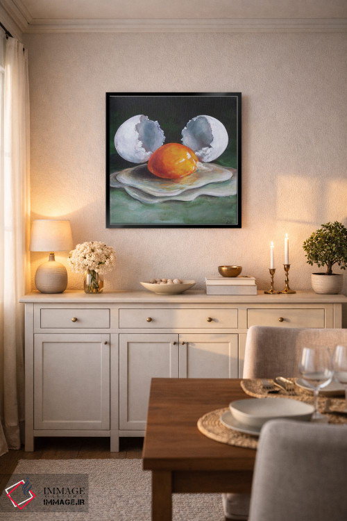 تابلو دکوراتیو سرانجام آزاد اثر کریستین کاینر - D6B