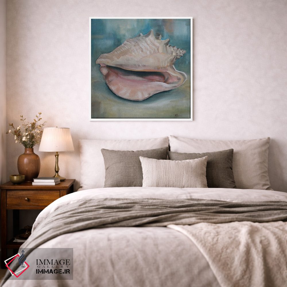 تابلو دکوراتیو صدف کونک اثر کریستین کاینر - D3W