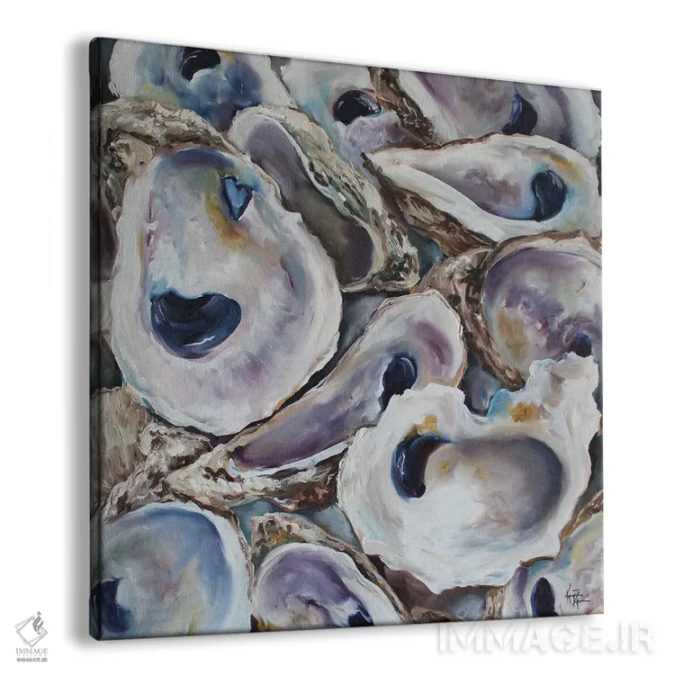 تابلو دکوراتیو صدف های خلیج مکزیک اثر کریستین کاینر - نمای پرسپکتیو محصول