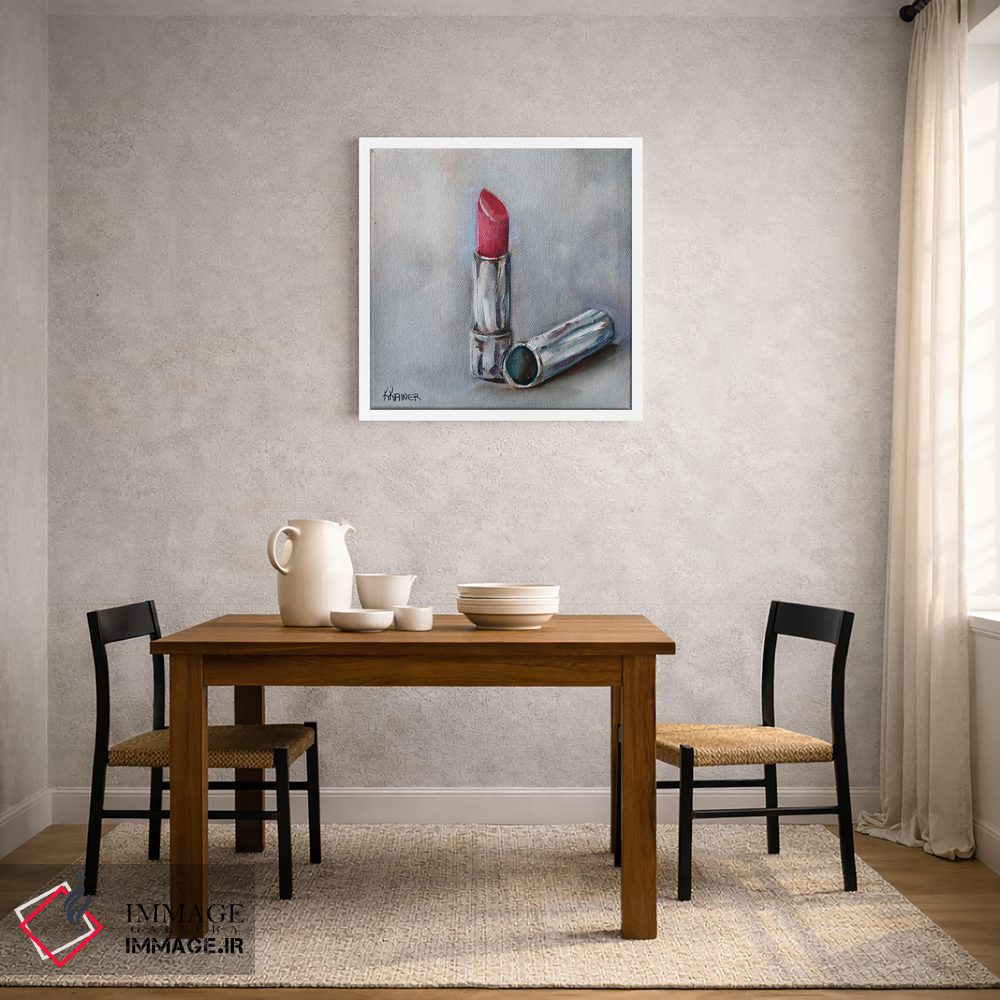 تابلو دکوراتیو رژ لب اثر کریستین کاینر - D3W