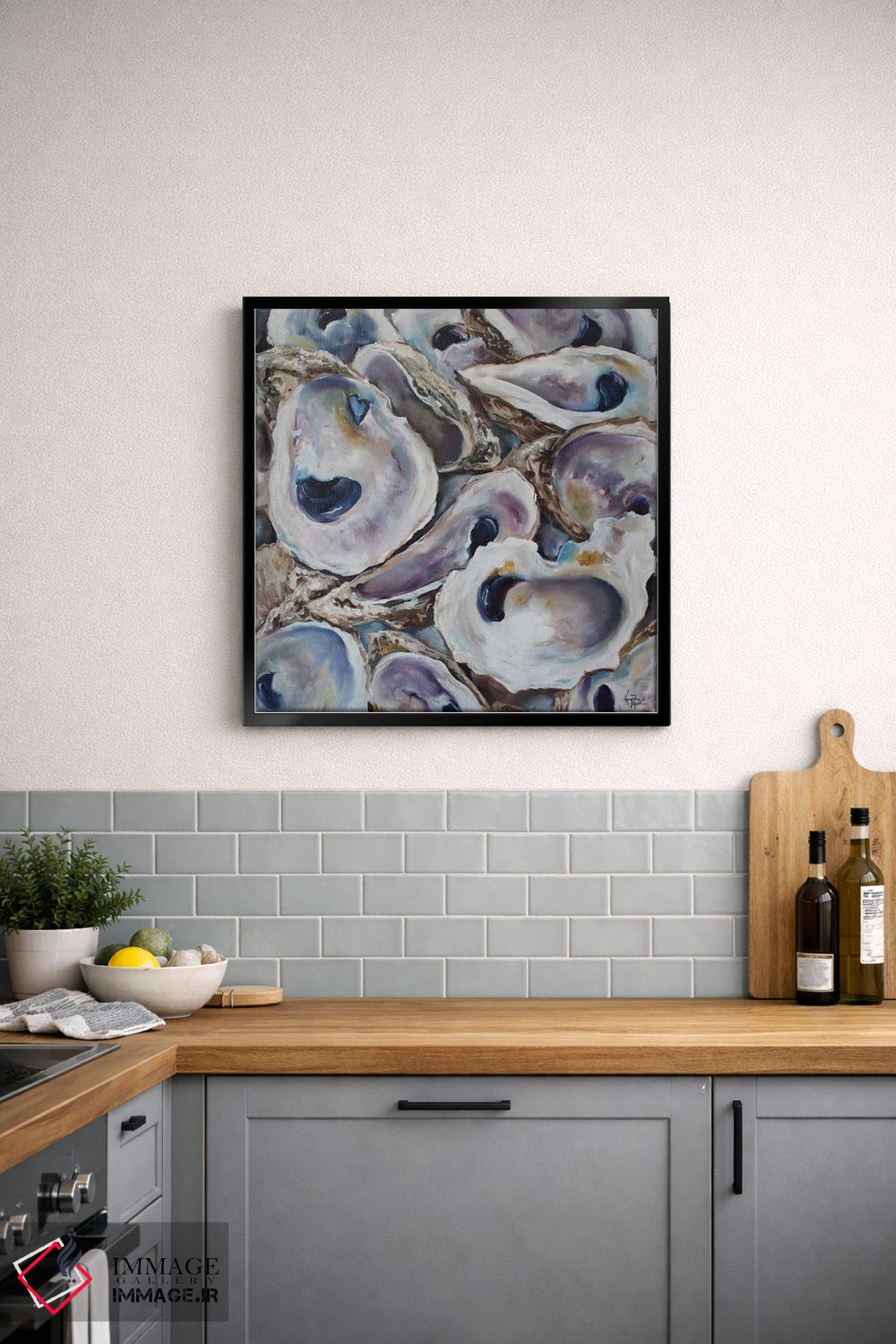 تابلو دکوراتیو صدف های خلیج مکزیک اثر کریستین کاینر - D4B