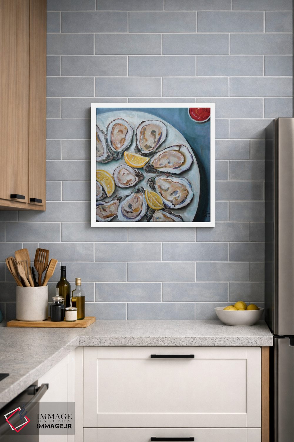 تابلو دکوراتیو صدف های عصرگاهی اثر کریستین کاینر - D3W