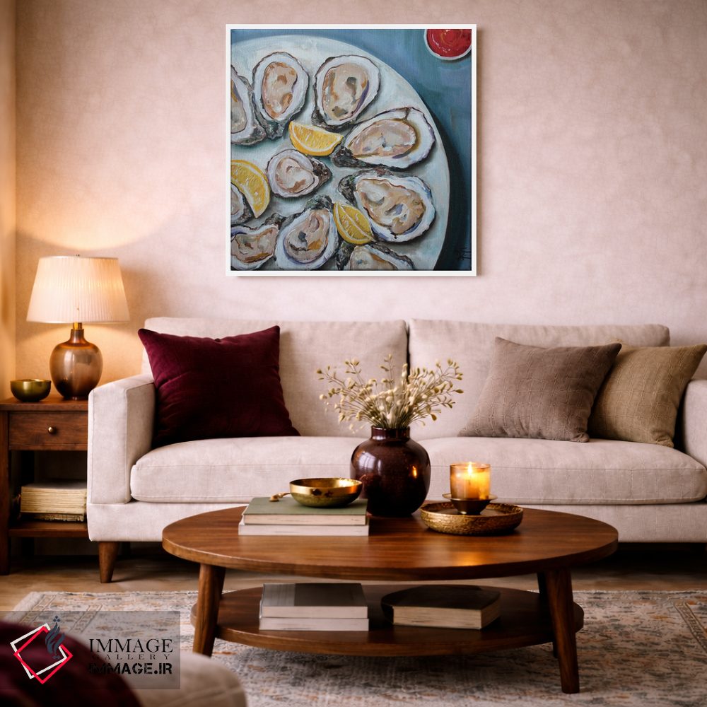 تابلو دکوراتیو صدف های عصرگاهی اثر کریستین کاینر - D2W