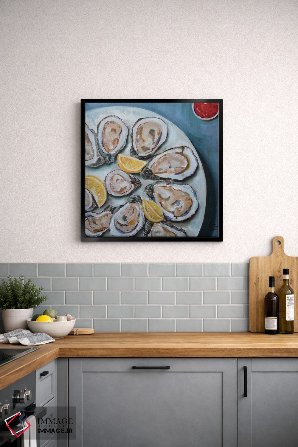 تابلو دکوراتیو صدف های عصرگاهی اثر کریستین کاینر - D5B
