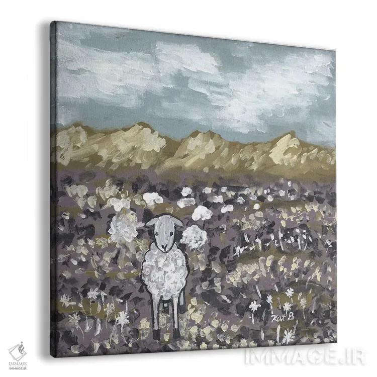 تابلو مدرن مزرعه بلک کریک اثر کاتلین برایان - نمای پرسپکتیو محصول