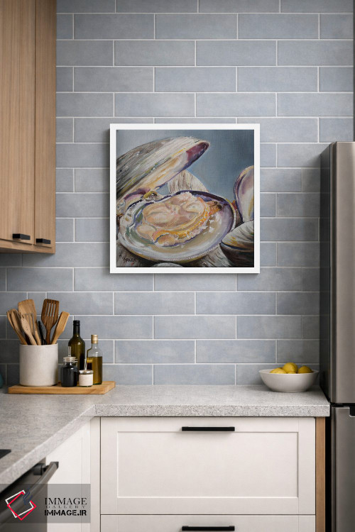 تابلو دکوراتیو صدف بخارپز اثر کریستین کاینر - D4W