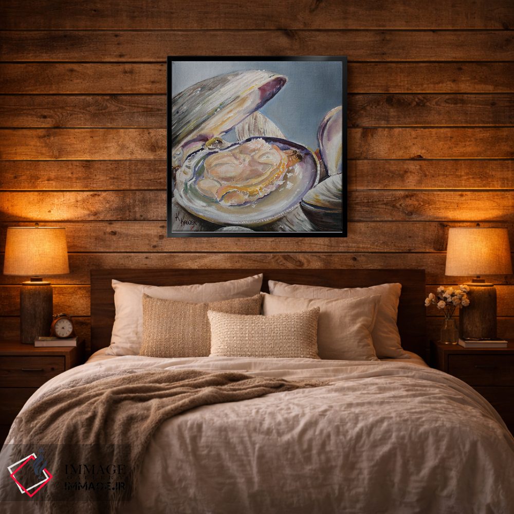 تابلو دکوراتیو صدف بخارپز اثر کریستین کاینر - D5B