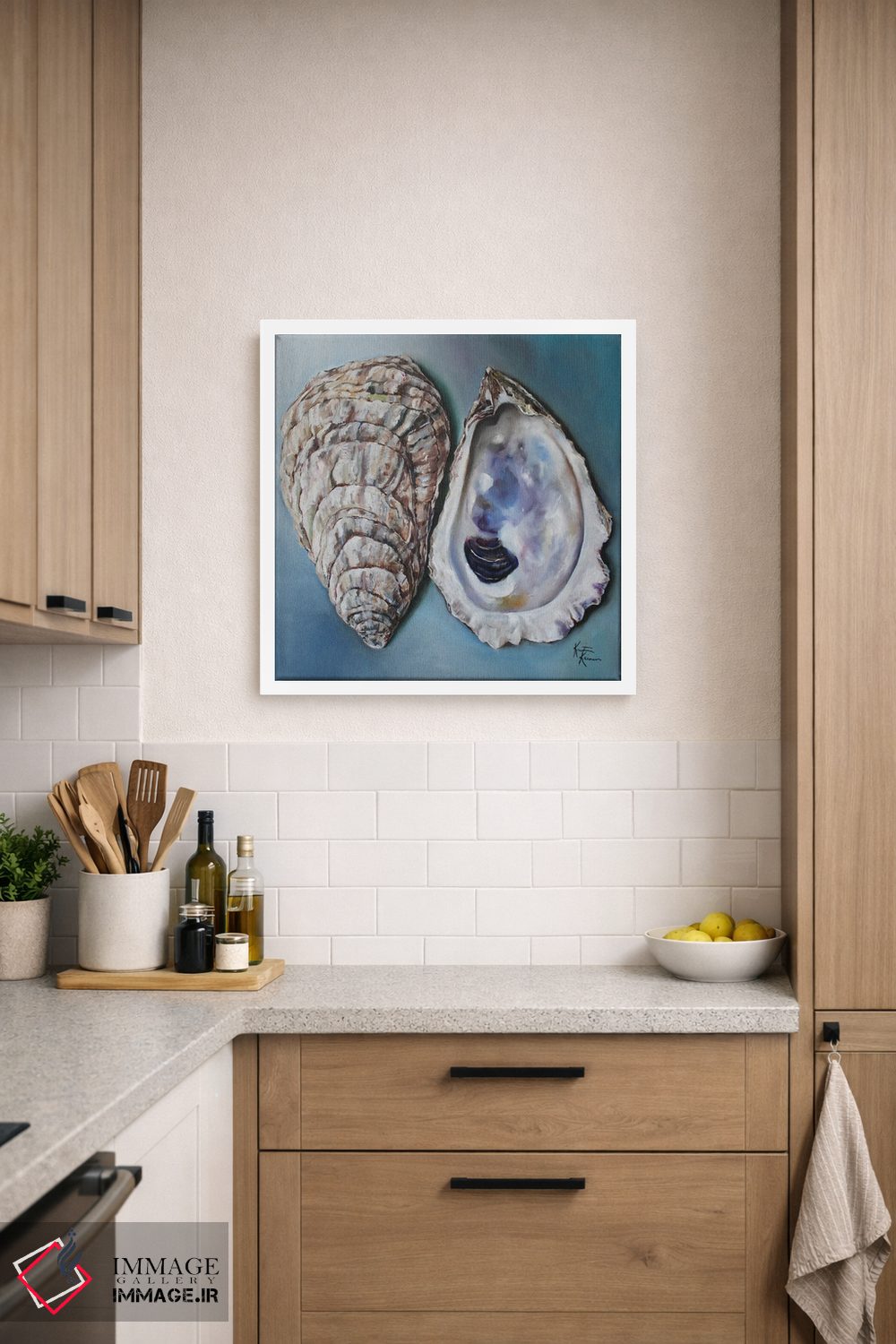 تابلو دکوراتیو پوسته صدف ها اثر کریستین کاینر - D6W