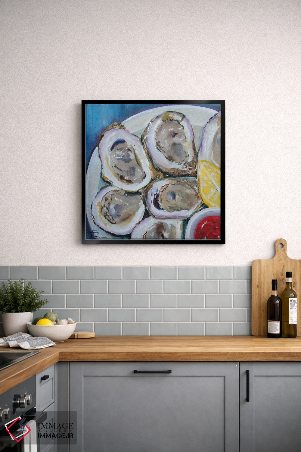 تابلو دکوراتیو صدف دو نیمه اثر کریستین کاینر - D5B