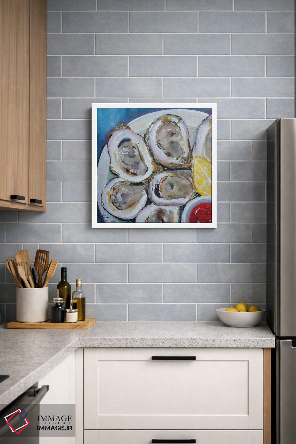 تابلو دکوراتیو صدف دو نیمه اثر کریستین کاینر - D3W