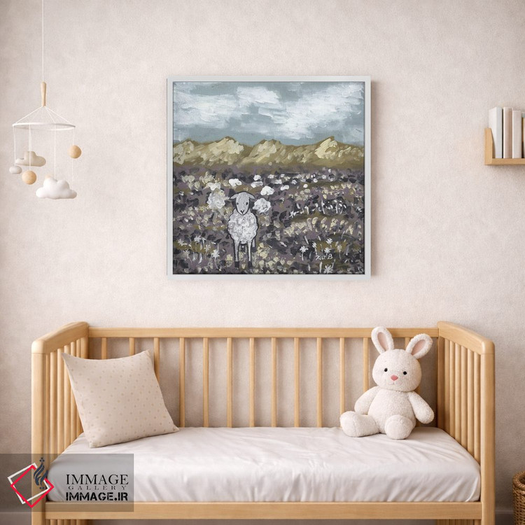 تابلو مدرن مزرعه بلک کریک اثر کاتلین برایان - D1W