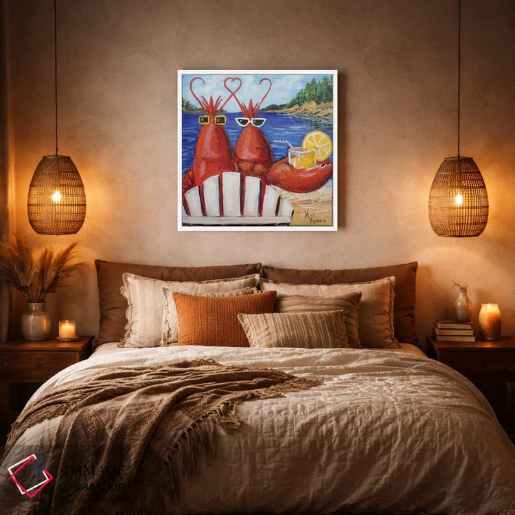 تابلو دکوراتیو خرچنگ های مین محبوب من اثر کریستین کاینر - D4W