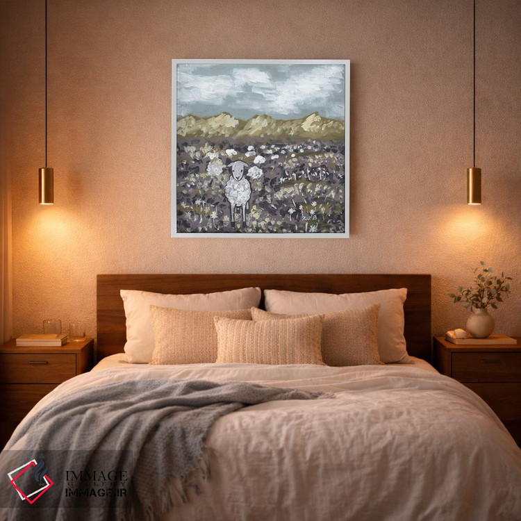 تابلو مدرن مزرعه بلک کریک اثر کاتلین برایان - D3W