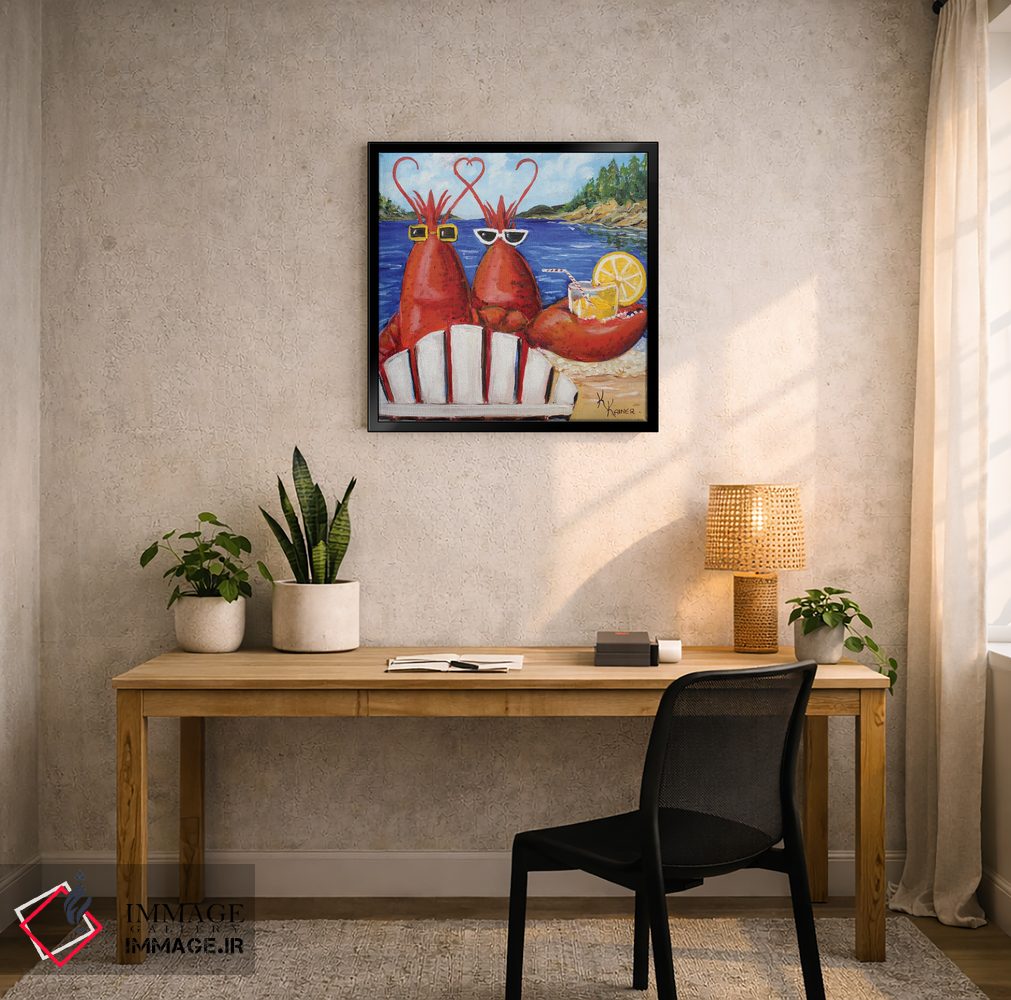 تابلو دکوراتیو خرچنگ های مین محبوب من اثر کریستین کاینر - D5B