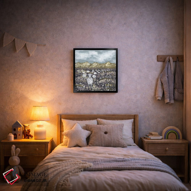 تابلو مدرن مزرعه بلک کریک اثر کاتلین برایان - D6B