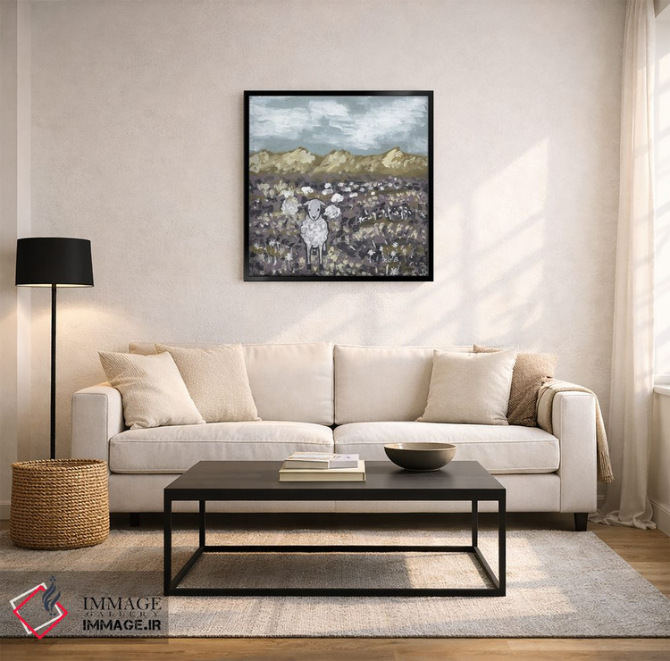 تابلو مدرن مزرعه بلک کریک اثر کاتلین برایان - D5B