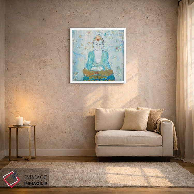 تابلو دکوراتیو میدان بودا اثر کلی دی - D1W