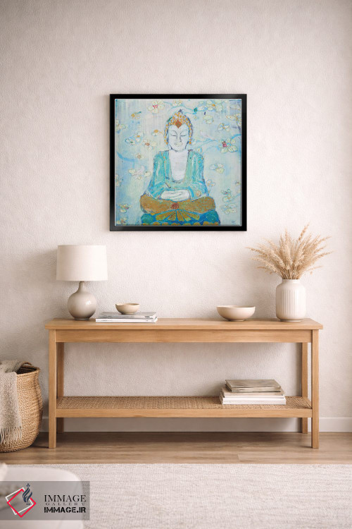 تابلو دکوراتیو میدان بودا اثر کلی دی - D5B