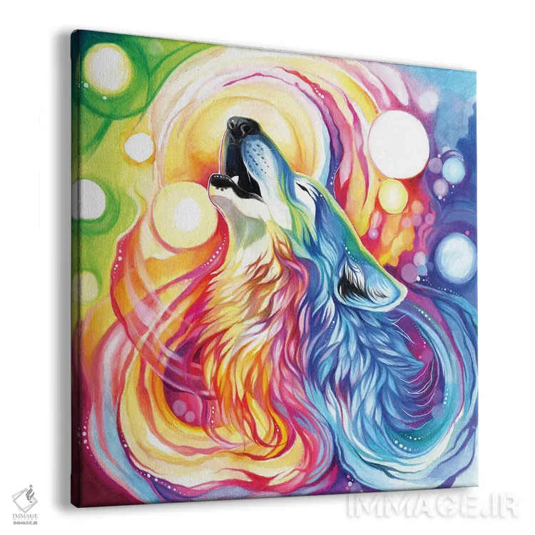 تابلو دکوراتیو ندای طبیعت وحشی ۲ اثر کتی لیپسکامب - نمای پرسپکتیو محصول