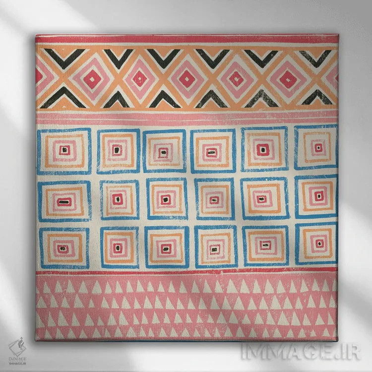 تابلو دکوراتیو کوبا ۱ اثر کاترین لاول - نمای روبهرو روی دیوار