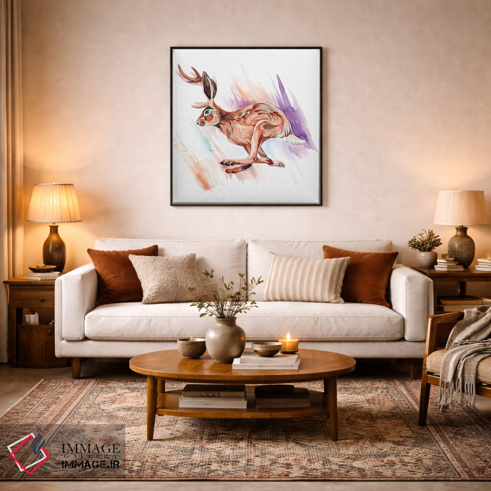 تابلو دکوراتیو جکلپ اثر کتی لیپسکامب - D4B