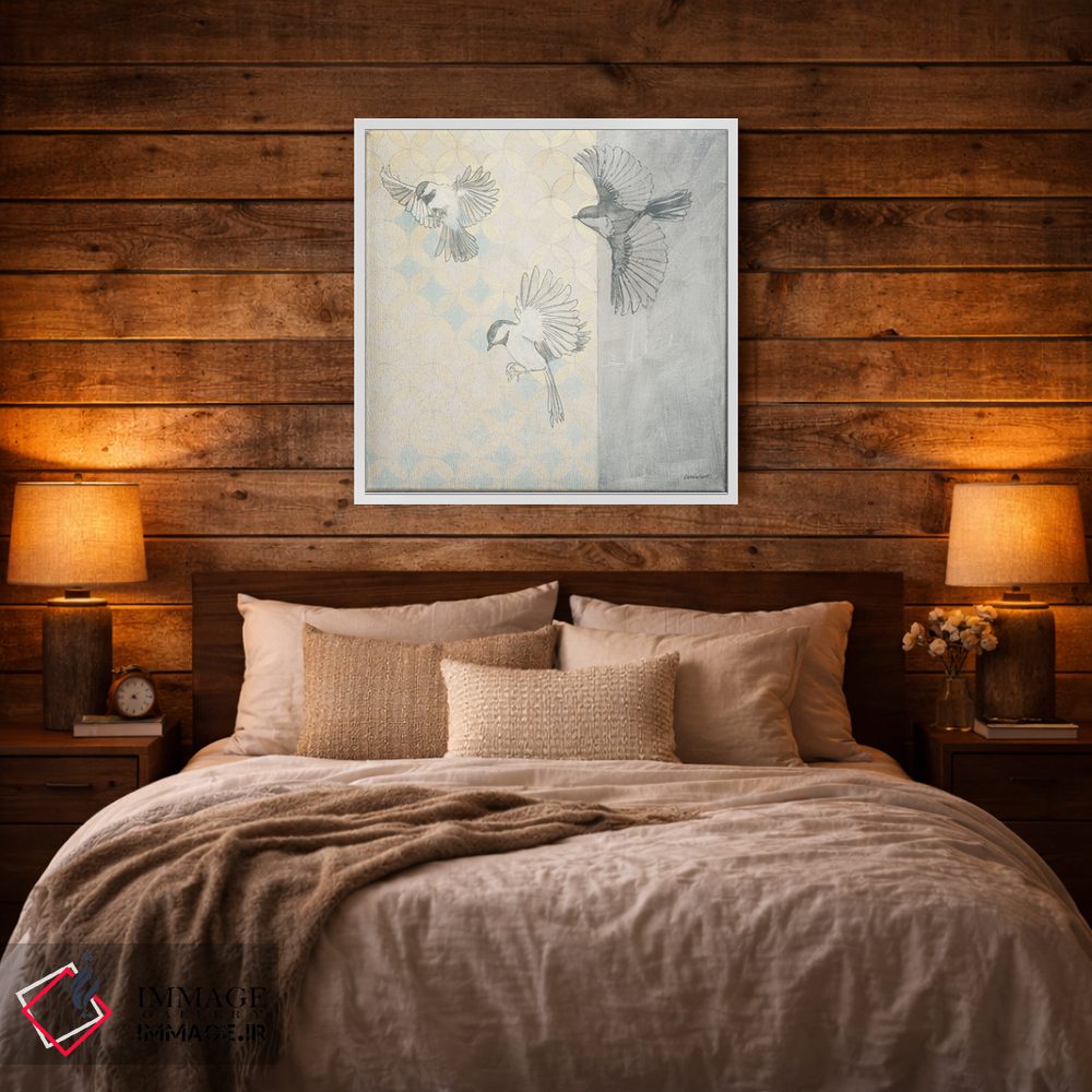 تابلو دکوراتیو فرود چکاده ها اثر کاترین لاول - D2W
