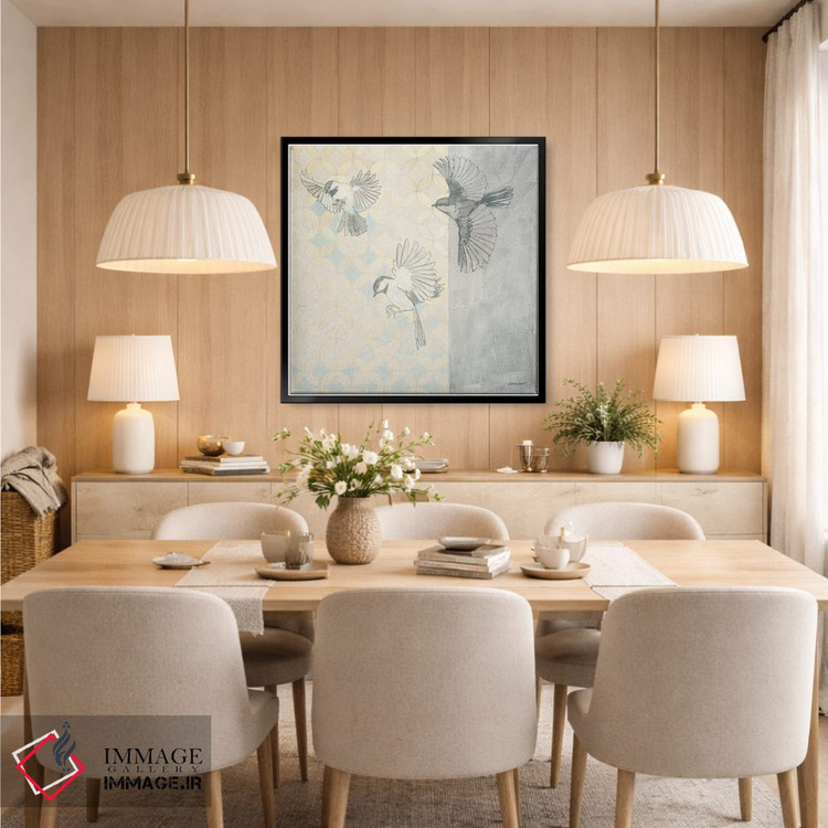 تابلو دکوراتیو فرود چکاده ها اثر کاترین لاول - D5B