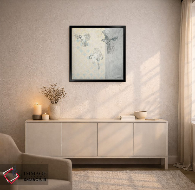 تابلو دکوراتیو فرود چکاده ها اثر کاترین لاول - D4B