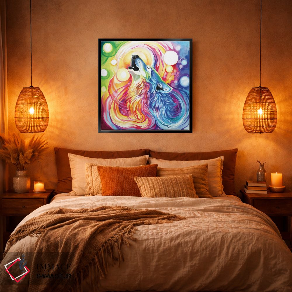 تابلو دکوراتیو ندای طبیعت وحشی ۲ اثر کتی لیپسکامب - D6B