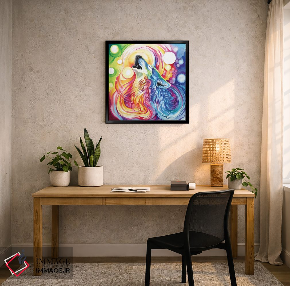 تابلو دکوراتیو ندای طبیعت وحشی ۲ اثر کتی لیپسکامب - D5B