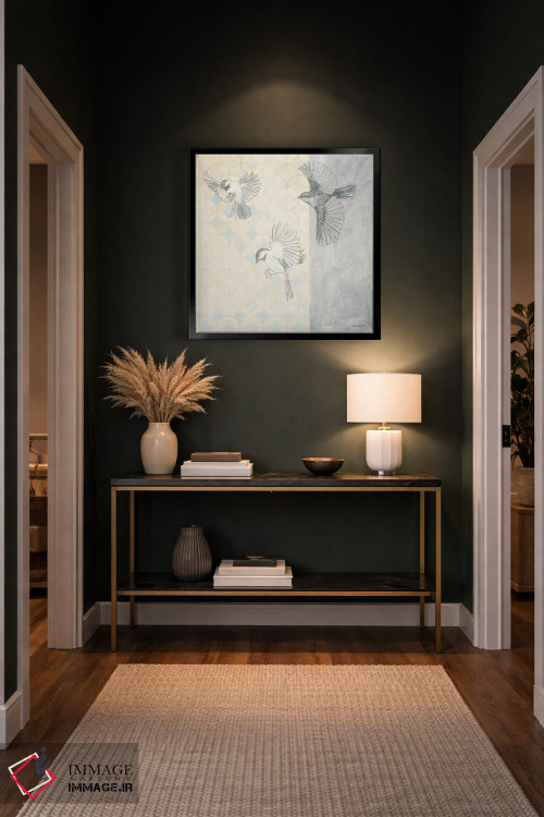 تابلو دکوراتیو فرود چکاده ها اثر کاترین لاول - D6B