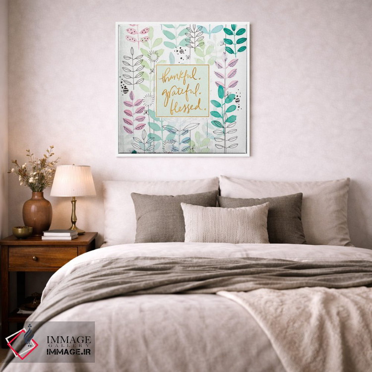 تابلو دکوراتیو گیاهان شکرگزار و پر برکت اثر کرینلاکس - D2W