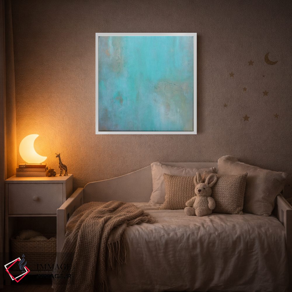 تابلو مینیمال آتلانتیس اثر کا آر موئر - D2W