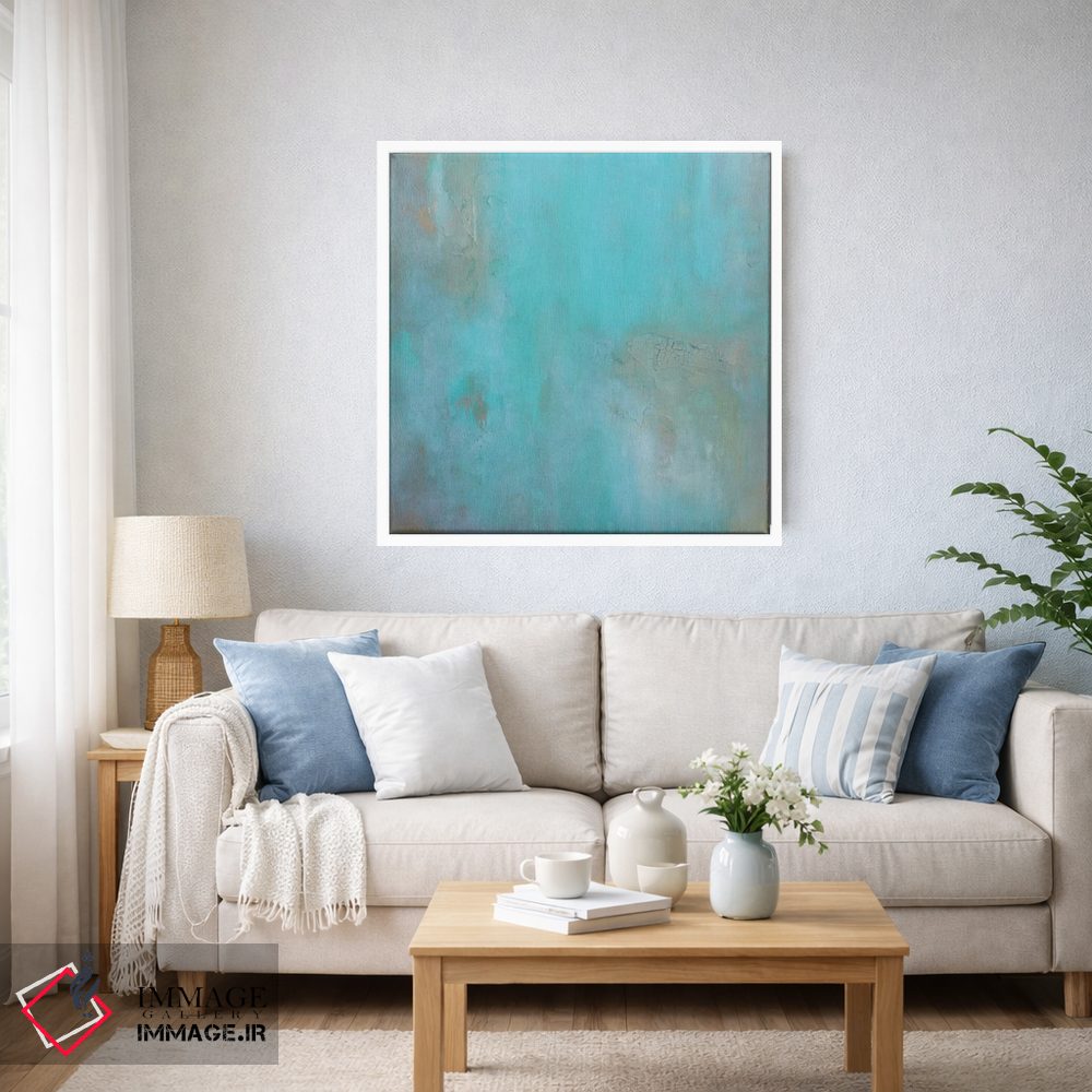 تابلو مینیمال آتلانتیس اثر کا آر موئر - D3W