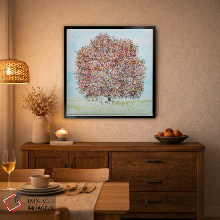 تابلو مدرن درخت بخشنده اثر کندون کریشنز - D5B