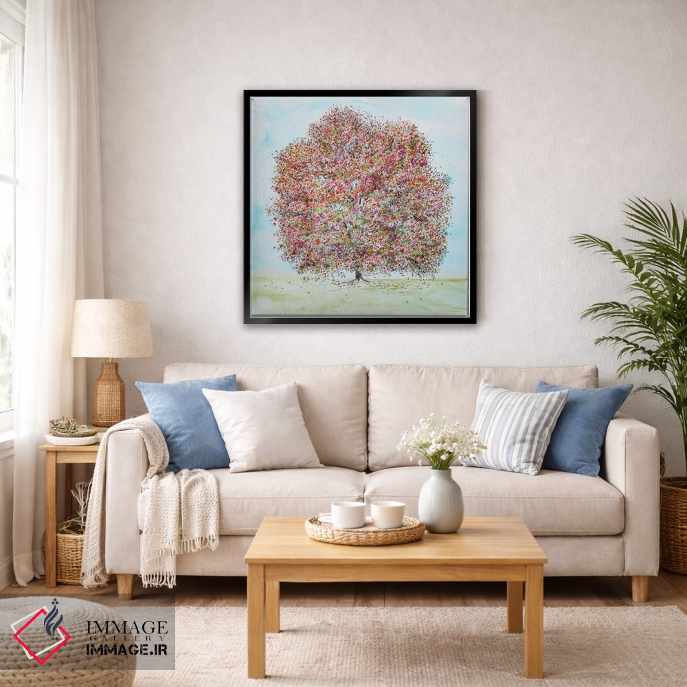 تابلو مدرن درخت بخشنده اثر کندون کریشنز - D6B