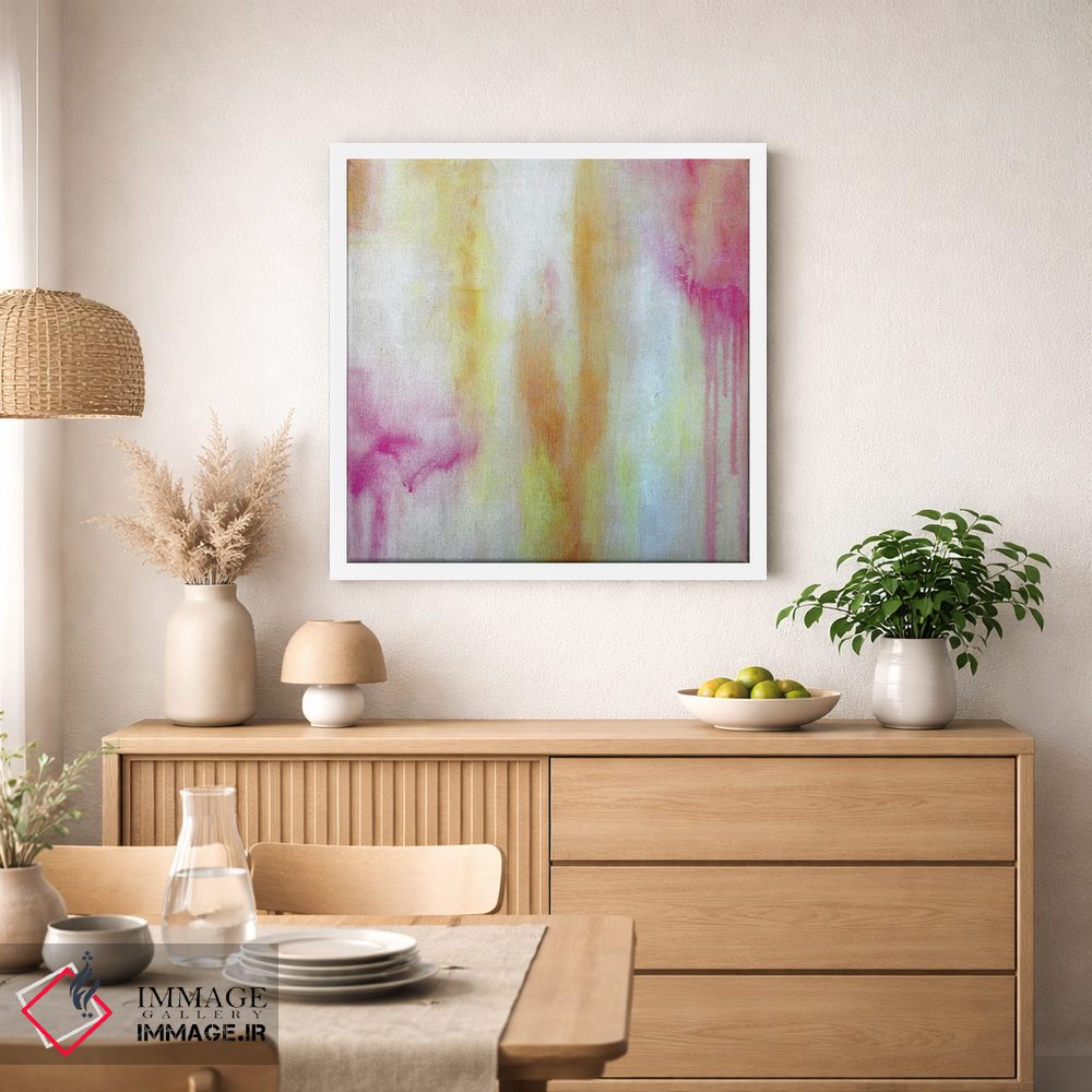 تابلو مینیمال پوزی اثر کا آر موئر - D1W