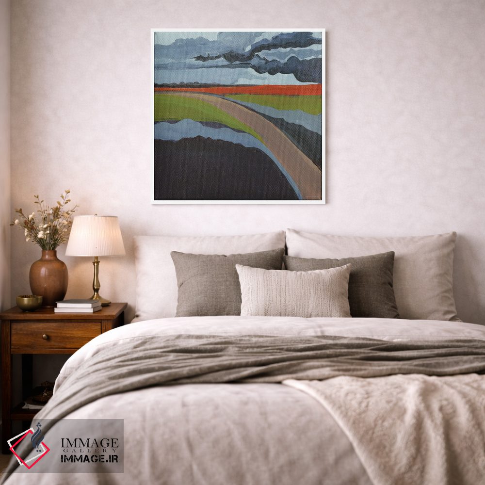 تابلو انتزاعی به سمت چپ اثر کندون کریشنز - D1W