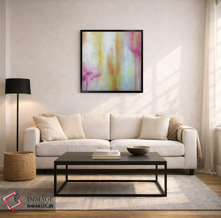 تابلو مینیمال پوزی اثر کا آر موئر - D3B