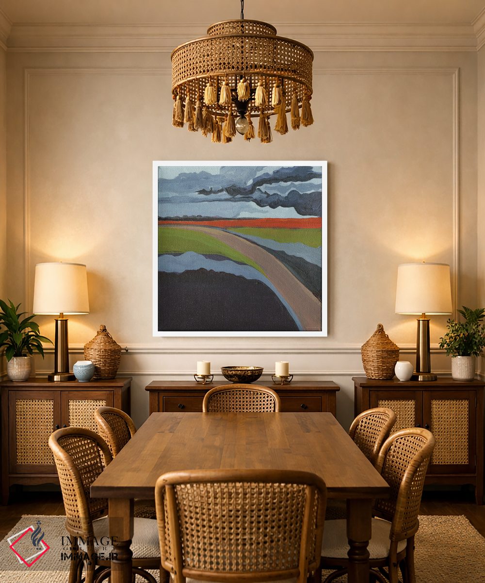 تابلو انتزاعی به سمت چپ اثر کندون کریشنز - D2W