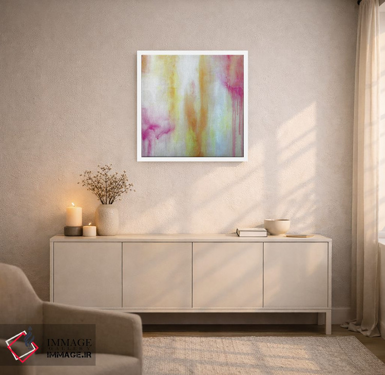 تابلو مینیمال پوزی اثر کا آر موئر - D5W