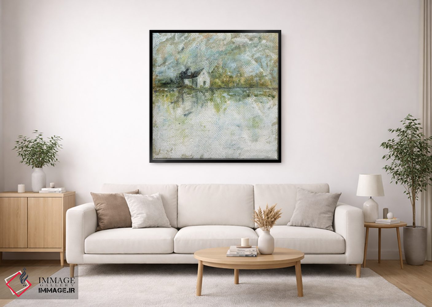 تابلو مدرن ملحفه تمیز اثر کندون کریشنز - D1B