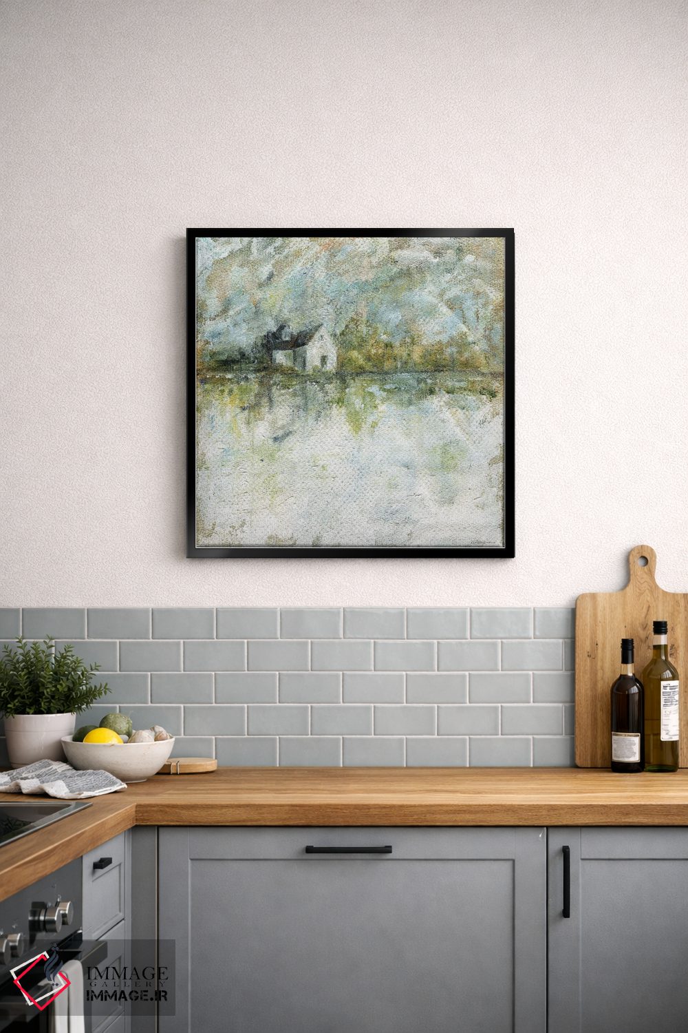 تابلو مدرن ملحفه تمیز اثر کندون کریشنز - D6B