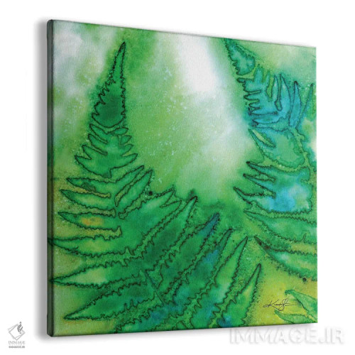 تابلو دکوراتیو برگ های سرخس ششم اثر کتی مورتون استنیون - نمای پرسپکتیو محصول