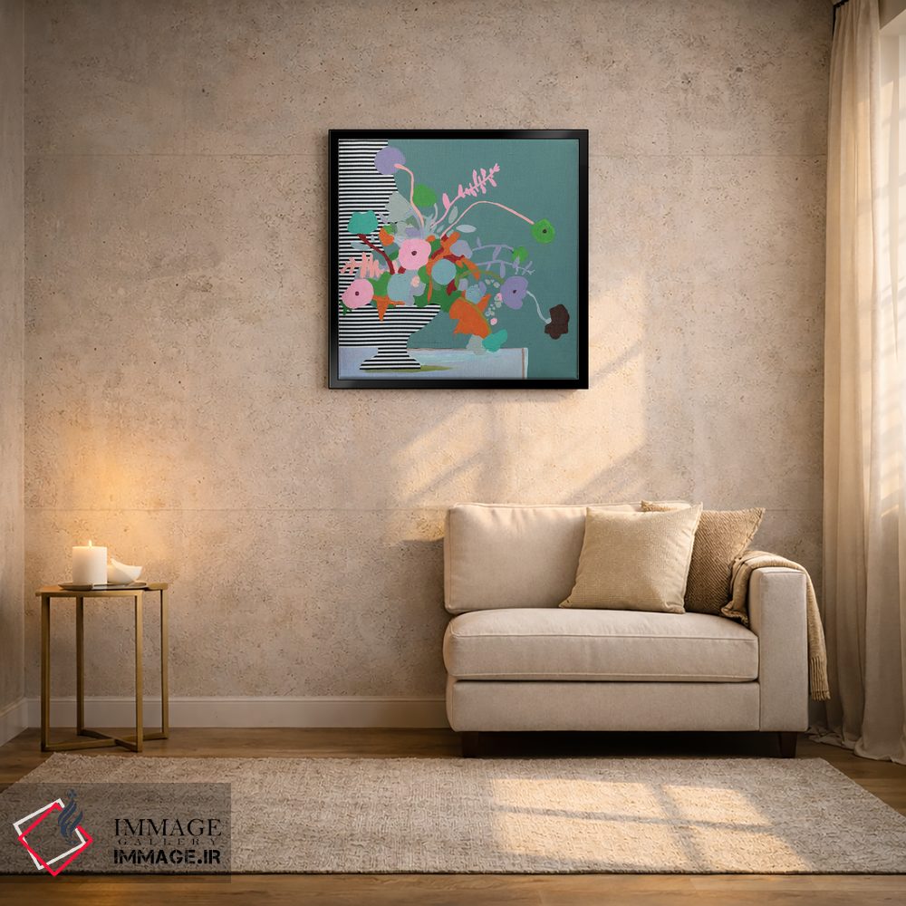 تابلو دکوراتیو خطوط وحشی اثر کندون کریشنز - D4B